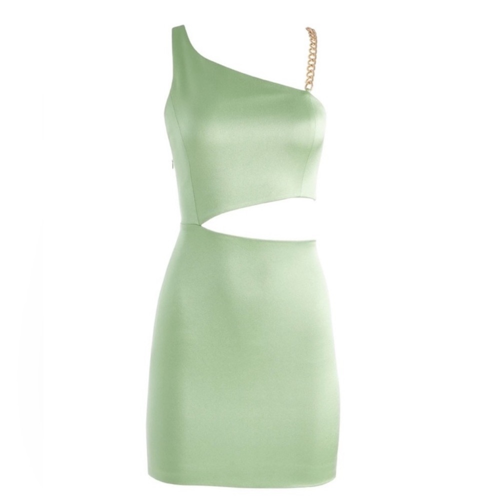 Alice + Olivia Mint Mini Dress